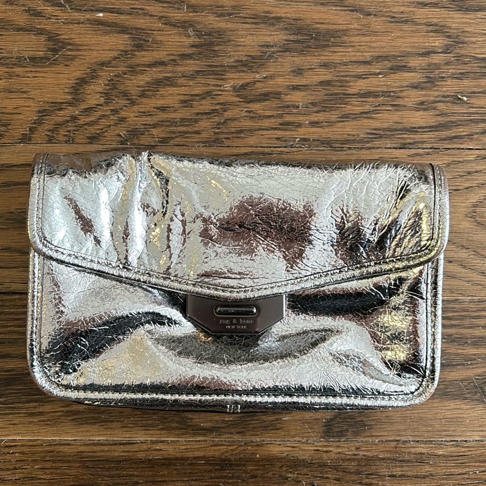 Rag & Bone Silver Crossbody bag